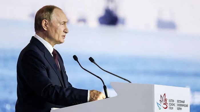 Putin said any international forces would be "legitimate targets" in Ukraine