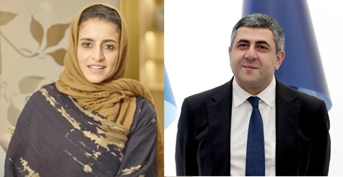 Left - Shaikha Al Nowais, incoming UN Tourism Secretary-General (SG); Right - Zurab Pololikashvili, will be overseeing the World Tourism Day for last time as SG