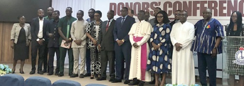 Stakeholders after the Caritas Ghana donors' conference