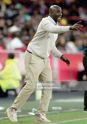 Coach Otto Addo — Under pressure to win