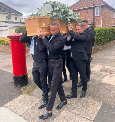 Man collapses and dies at his son's funeral as coffin is carried into church