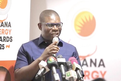 Richard Gyan-Mensah, Deputy Minister of Energy and Green Transition, addressing stakeholders at the launch of the 9th Ghana Energy Awards