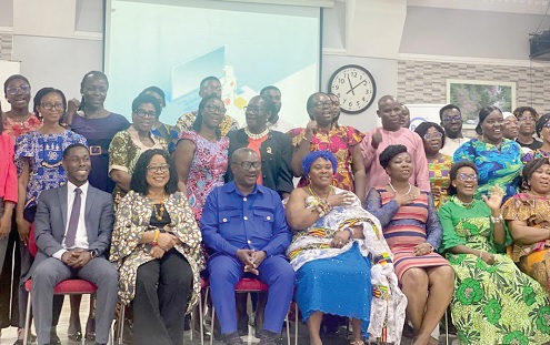 Participants with resource persons after the workshop