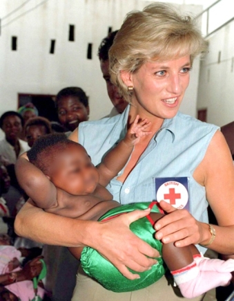 Princess Diana brightened her corner