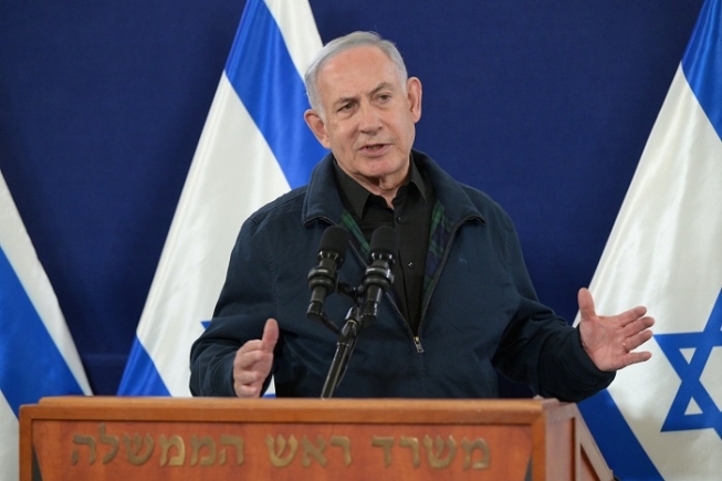 Netanyahu accuses foreign leaders of giving 'prize' to Hamas, says Palestinian state 'will not happen'