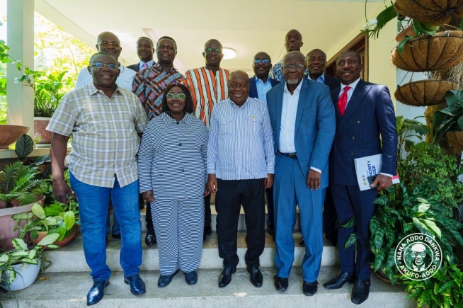 NPP's big five pledge unity at Akufo-Addo's breakfast meeting