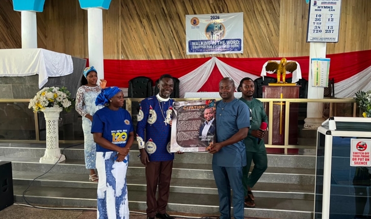 Nii Dsane honoured for decades of support to Methodist Basic School at 120th anniversary