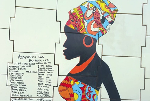 A painting by the Adventist SHS, Bantama A painting by the Adventist SHS, Bantama