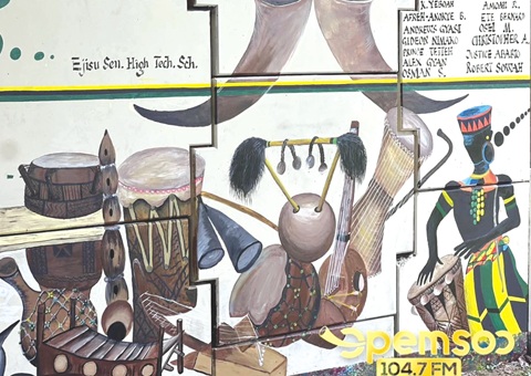 An artwork by Ejisu Senior High Technical School An artwork by Ejisu Senior High Technical School