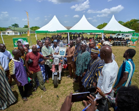 Oyster Agribusiness honours farmers, unveils expansion drive in Bono East