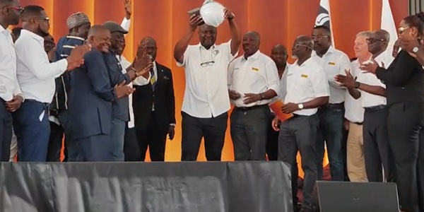 Ibrahim Mahama unveils airport and road projects after Engineers and Planners' Damang mine takeover