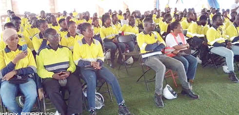 A section of the participants A section of the participants