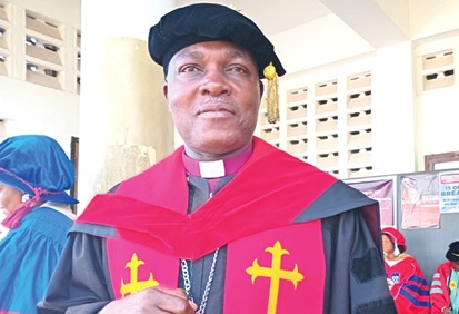 Rt Rev. Dr Lt Col. Bliss Divine Kofi Agbeko  (rtd), Moderator of the General Assembly of the Evangelical Presbyterian Church of Ghana