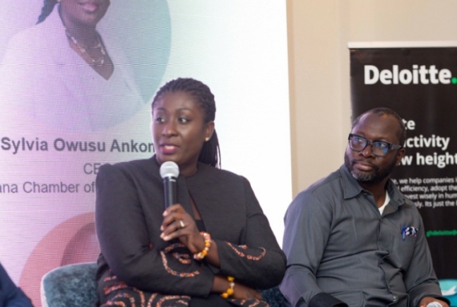 Sylvia Owusu-Ankomah, CEO of the Ghana Chamber of Telecommunications