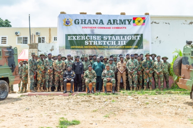 Ghana Army on 3-week internal security and counter-insurgency preparedness exercise 