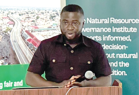 Solomon Nyankah — Monitoring andEvaluation Officer, GACC
