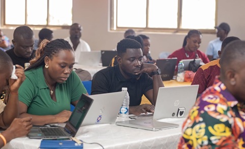 A section of the participants in the capacity-building workshop