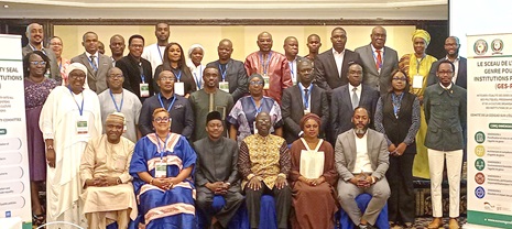 Some dignitaries and participants in the meeting. Picture: ESTHER ADJORKOR ADJEI