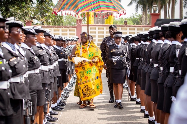 IGP promotes all members of special female unit named after Otumfuo 