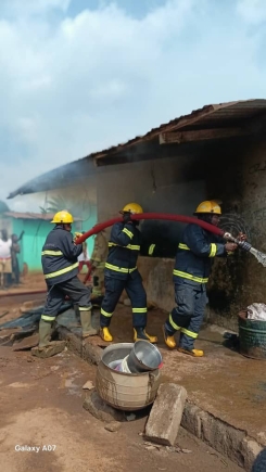 Western North: One person fire outbreak at Sefwi Adjoafua
