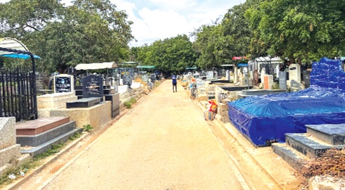 The Osu Cemetery. 