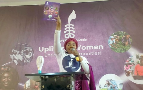 Hajia Fatahiya Abdul-Aziz, MP for Savelugu, unveiling the initiative