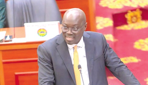 Dr Cassiel Ato Forson — Minister of Finance 