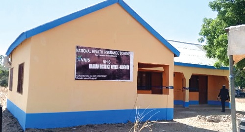 The new NHIS office The new NHIS office