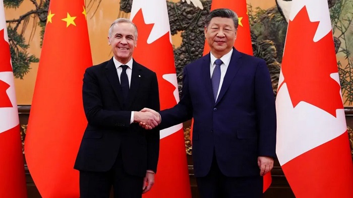 Mark Carney's visit to Chins is the first by a Canadian leader in nearly a decade