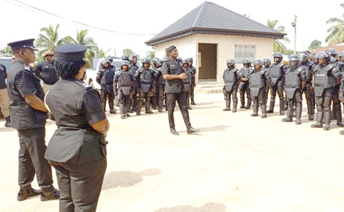 The participants were taken through operational readiness, professionalism and tactical competence to effectively respond to any security eventuality