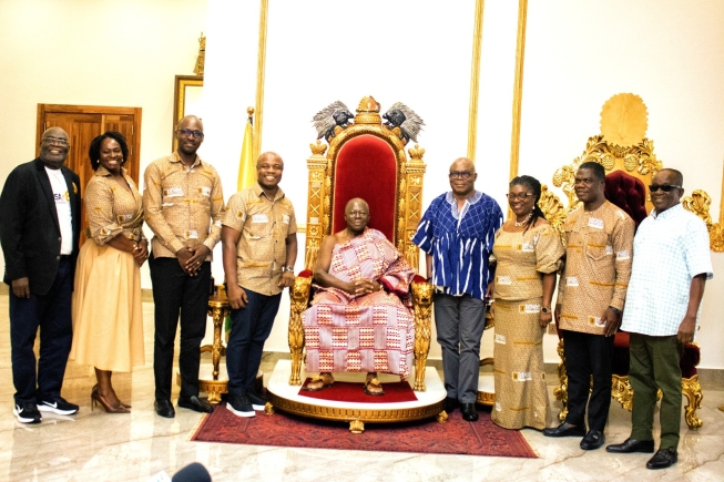 Otumfuo Osei Tutu II accepts invitation to UPSA’s 60th anniversary events