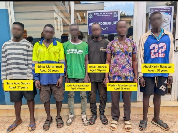 Police arrest six for alleged sale of unregistered drugs in Kumasi