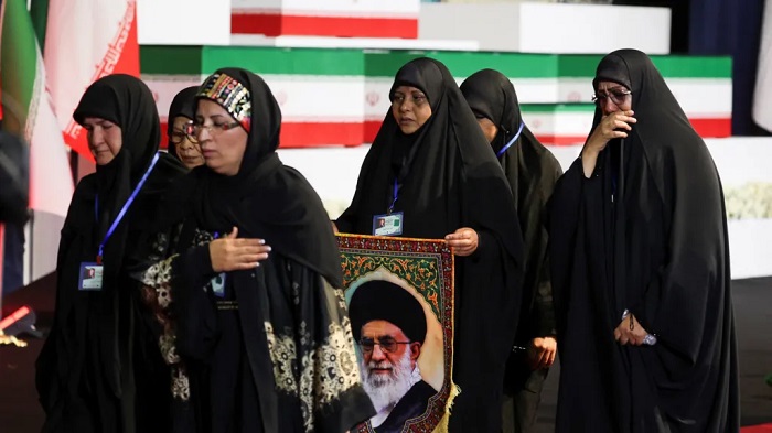 Iran begins public mourning for Ayatollah killed in February