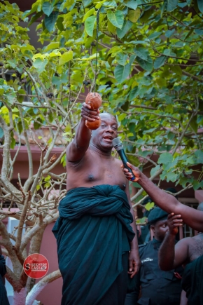 Professor Nick Osei-Gerning, has been installed as the new chief of Effiduase in the Ashanti Region