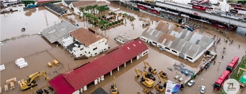 The floods on June 29 inundated many parts of the capital city