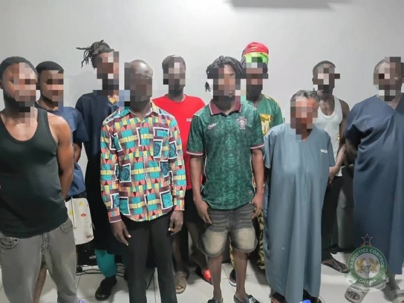 NACOC arrests ten suspected drug offenders in Cape Coast raids