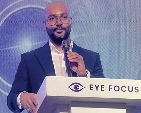 Kelvin Boateng — Chief Executive Officer of Accessplus Communication Limited, speaking at the launch