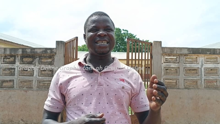Samuel Donkor, handled all 12 classes at Kakpeni D/A Basic School in the Kpandai District in the Northern Region Samuel Donkor, handled all 12 classes at Kakpeni D/A Basic School in the Kpandai District in the Northern Region