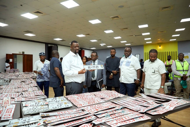 DVLA announces new 2-year target to change all vehicle number plates in Ghana from Jan 1, 2027 to Dec 31, 2028