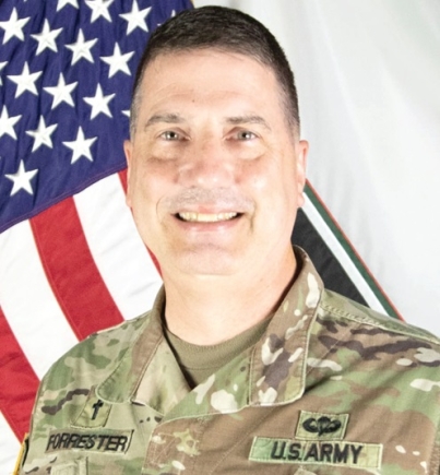 Chaplain Col Kevin Forrester, Command Chaplain for US AFRICOM
