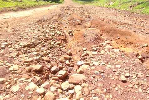 The Nabdam District has no tarred inner roads
