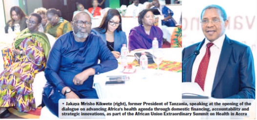Take hold of your health priorities - Former Tanzania President to African govt