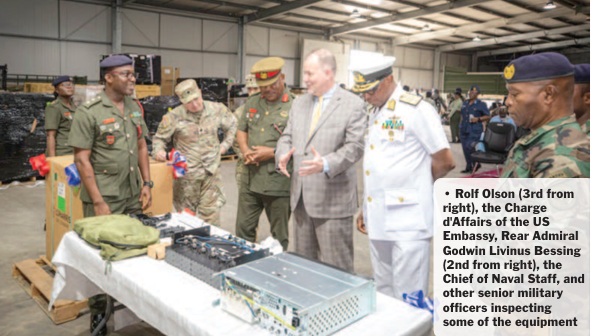 US govt donates equipment to GAF