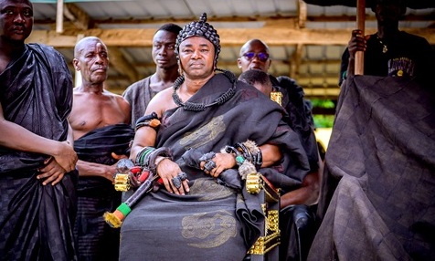 Obrempong Boakye Tano Biri, Gyaasehene of Akyem Swedru and the Akyem Bosome Traditional Area 