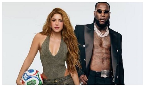 Shakira, Burna Boy’s ‘Dai Dai’ becomes highest-charting World Cup song in history