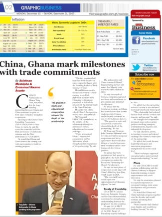 China, Ghana mark milestones with trade commitments