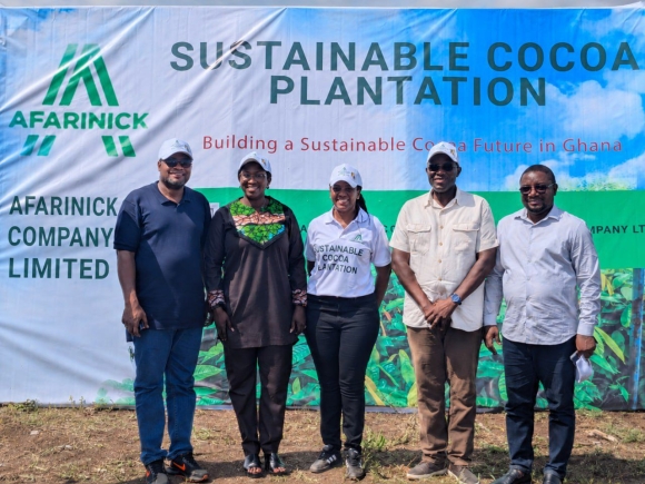 Afarinick unveils Ghana's largest sustainable cocoa plantation in Volta Region