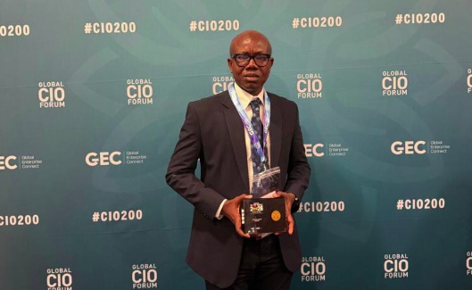 Prudential Bank CIO Leopold Armah wins Master Category at World CIO 200 Summit