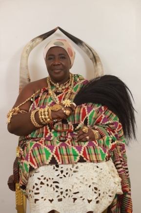 Book of condolence opens after formal announcement of passing of Mankessim queenmother Nana Ama Amissah III