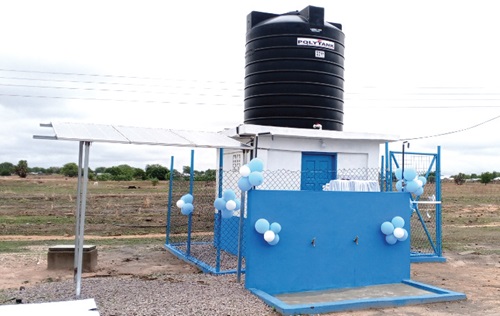 The new water system The new water system